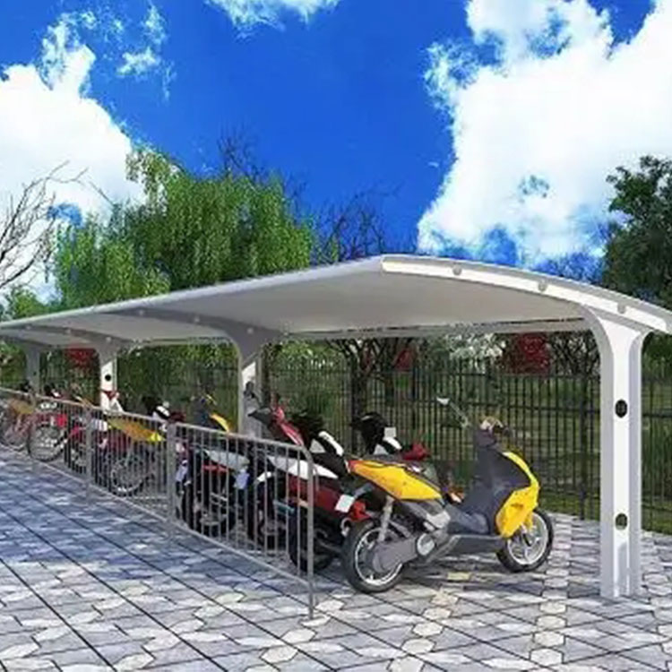 刚察县膜结构电动车棚